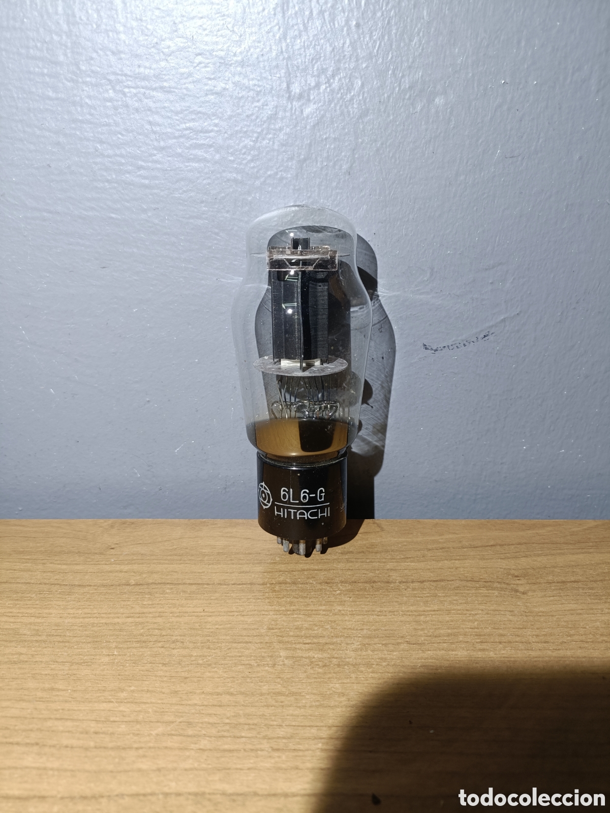 Valve radios: V&aacute;lvula de vac&iacute;o Radio Hitachi 6L6-G
