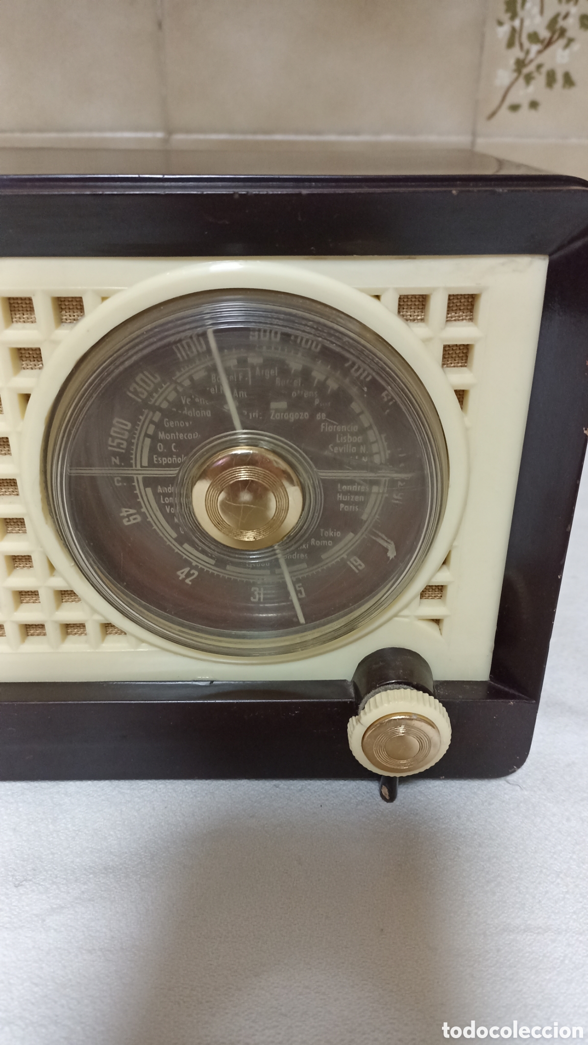 Radios de v&aacute;lvulas: Radio Baquelita Funciona a125V - Foto 2