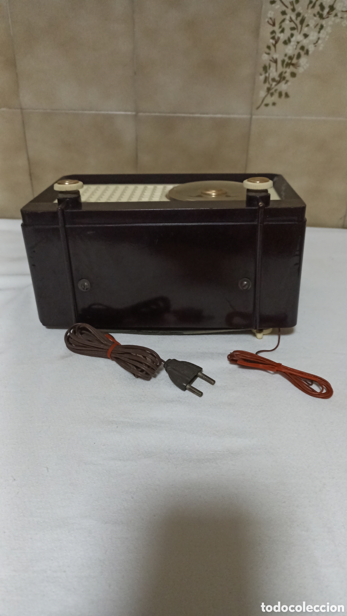 Radios de v&aacute;lvulas: Radio Baquelita Funciona a125V - Foto 4