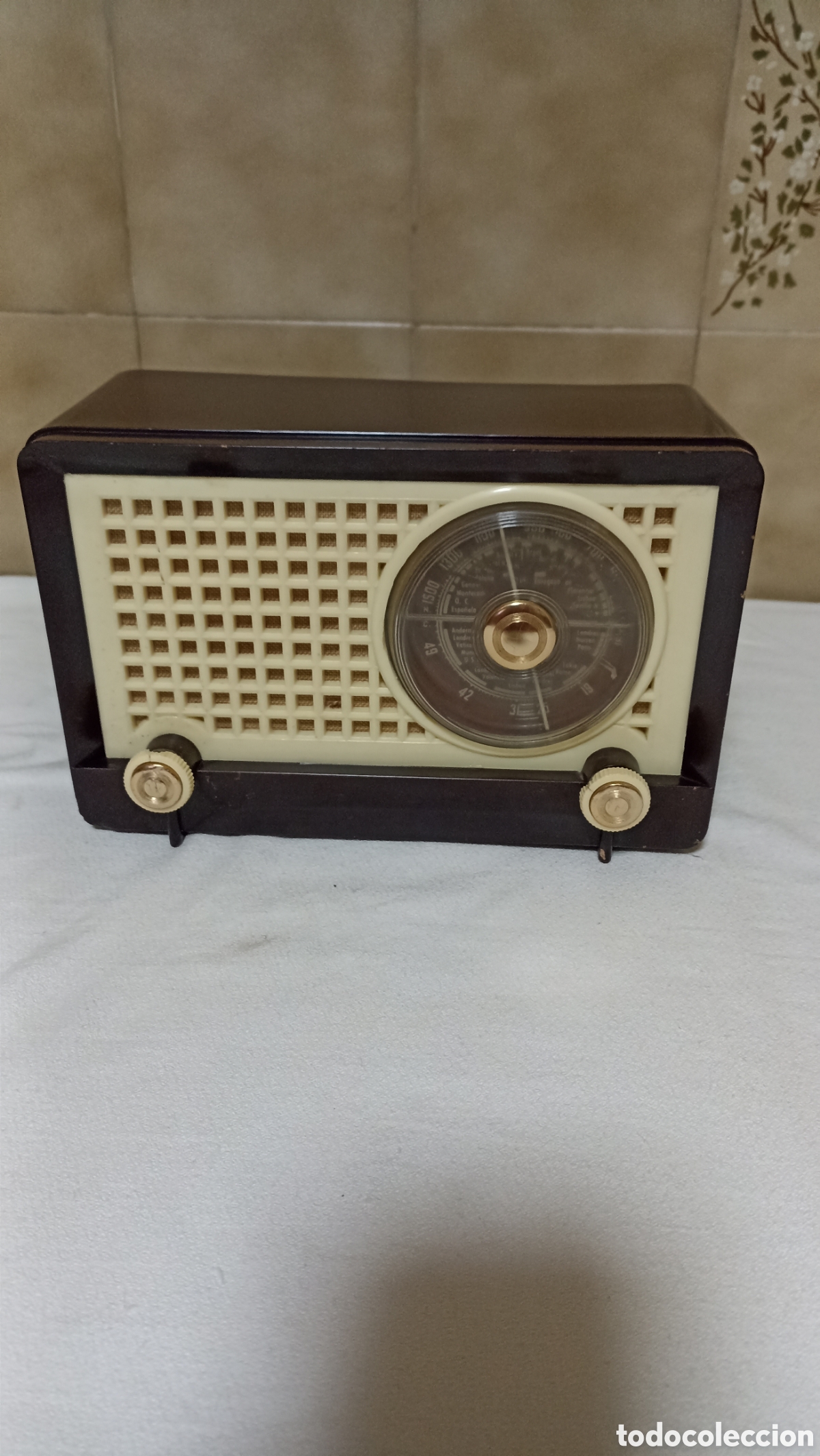 Radios de v&aacute;lvulas: Radio Baquelita Funciona a125V - Foto 1