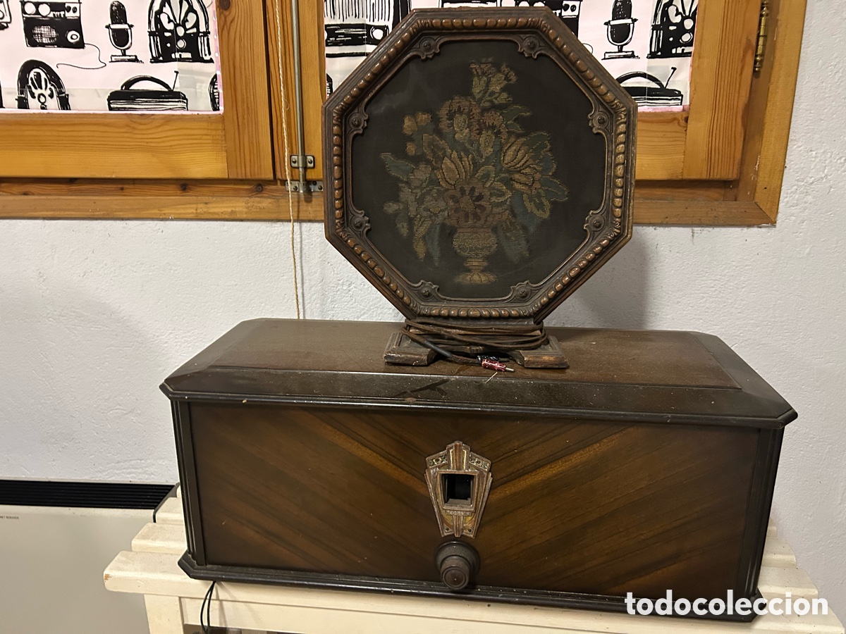 Radios de v&aacute;lvulas: Radiola modelo 60 - Altavoz RCA - A&ntilde;o 1928