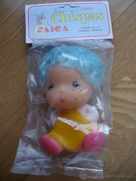 Reediciones mu&ntilde;ecas espa&ntilde;olas: MU&Ntilde;ECO CHISPAS DE SAICA A&Ntilde;OS 80 - Foto 1