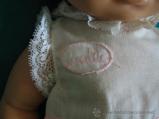 Reediciones mu&ntilde;ecas espa&ntilde;olas: Mu&ntilde;eca Lavandita de b.b. Mide 49 cm - Foto 3