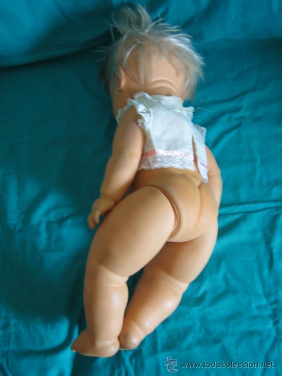 Reediciones mu&ntilde;ecas espa&ntilde;olas: Mu&ntilde;eca Lavandita de b.b. Mide 49 cm - Foto 7