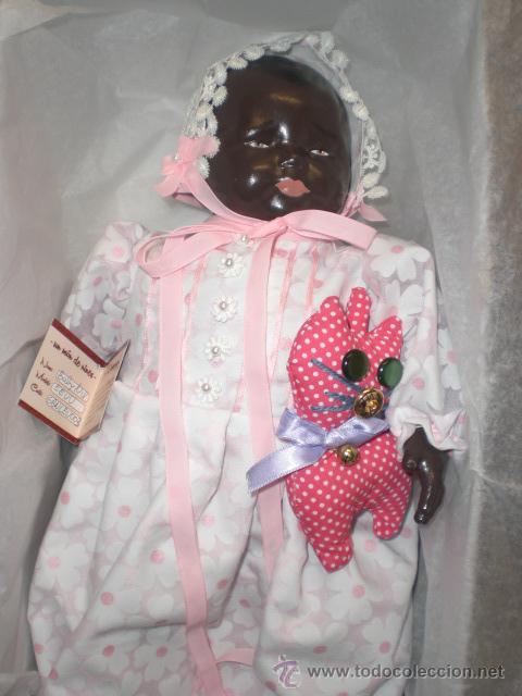 Reediciones mu&ntilde;ecas espa&ntilde;olas: PRECIOSO MU&Ntilde;ECO BEBE NEGRITO GRUMPY - COMPOSICI&Oacute;N - Foto 3