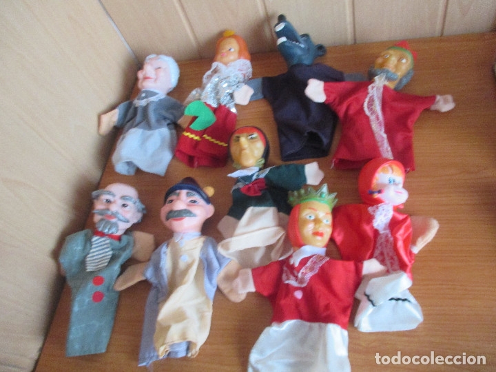 Reediciones mu&ntilde;ecas espa&ntilde;olas: LOTE SURTIDO DE 9 MARIONETAS - Foto 1