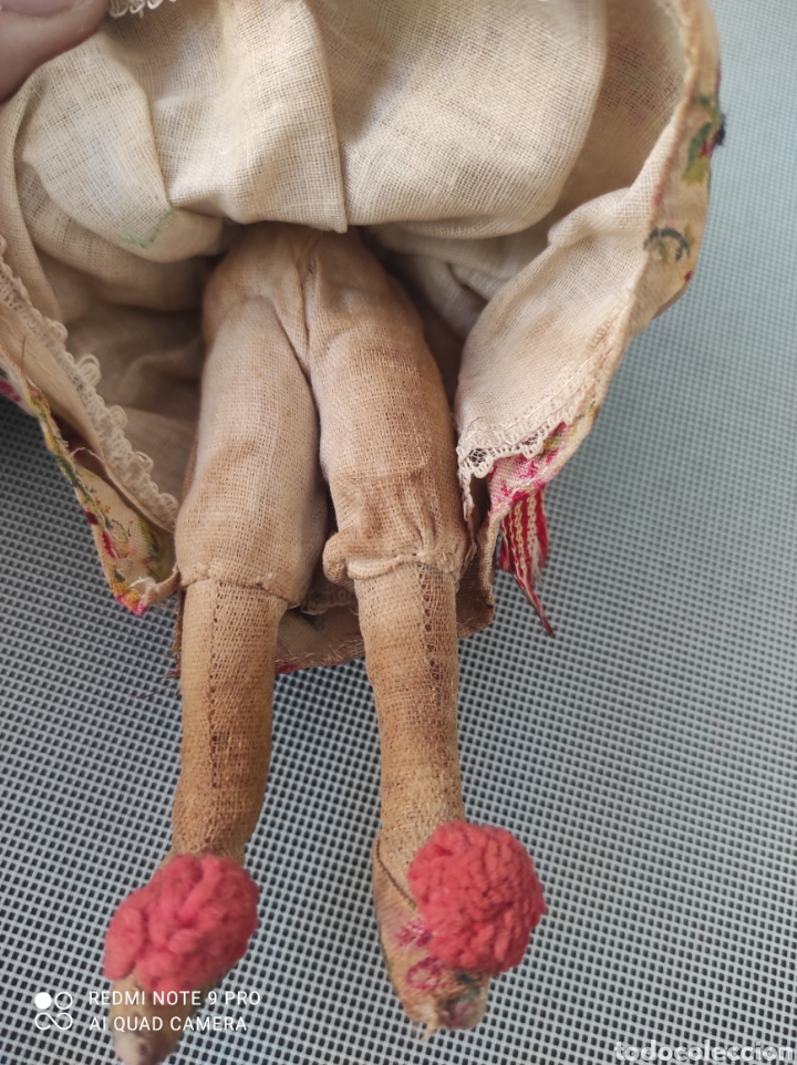 Reediciones mu&ntilde;ecas espa&ntilde;olas: Mu&ntilde;eca antigua fallera 21 cm - Foto 3
