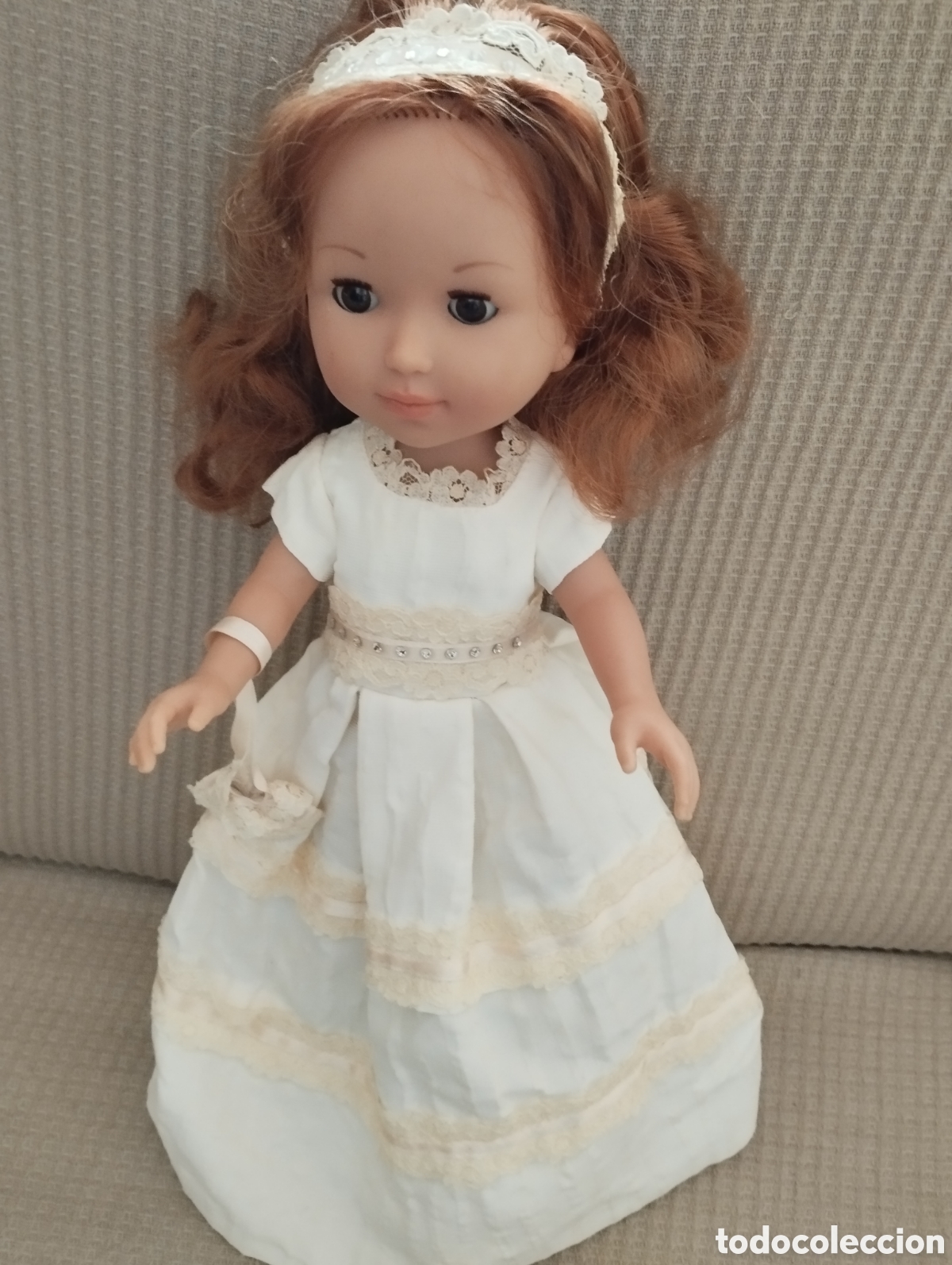 Reediciones mu&ntilde;ecas espa&ntilde;olas: MU&Ntilde;ECA DE COMUNION MARCA ARIAS - Foto 1