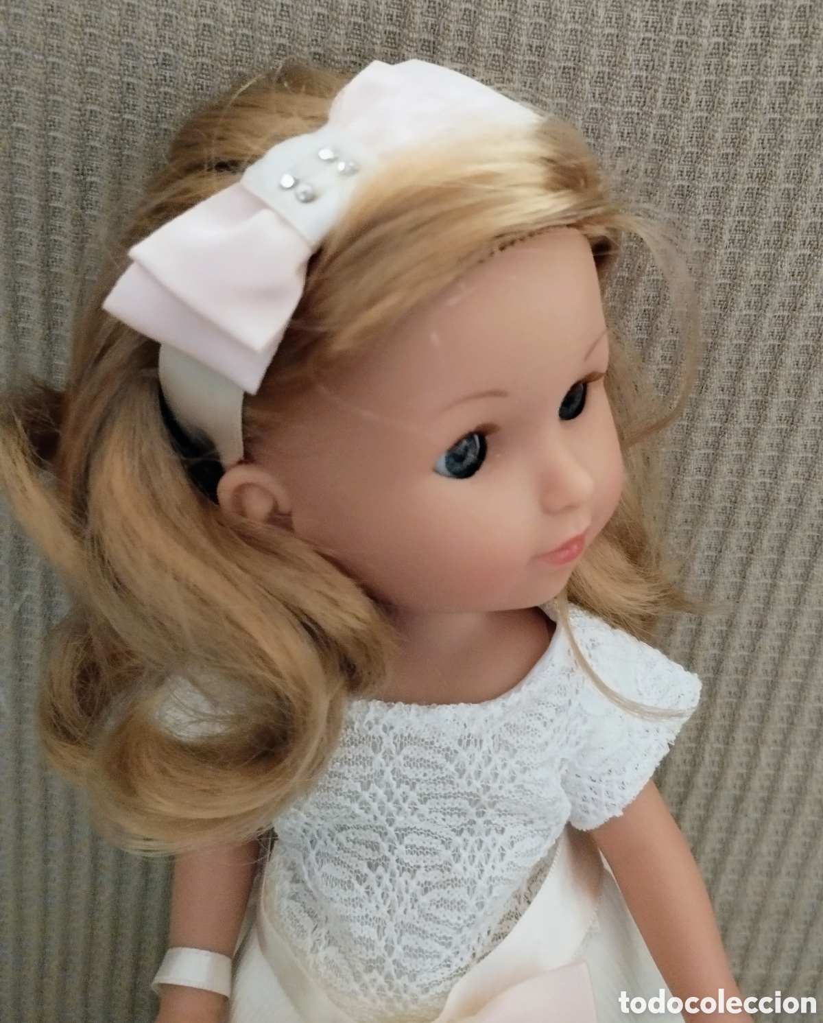 Reediciones mu&ntilde;ecas espa&ntilde;olas: MU&Ntilde;ECA DE COMUNI&Oacute;N MARCA ARIAS - Foto 2
