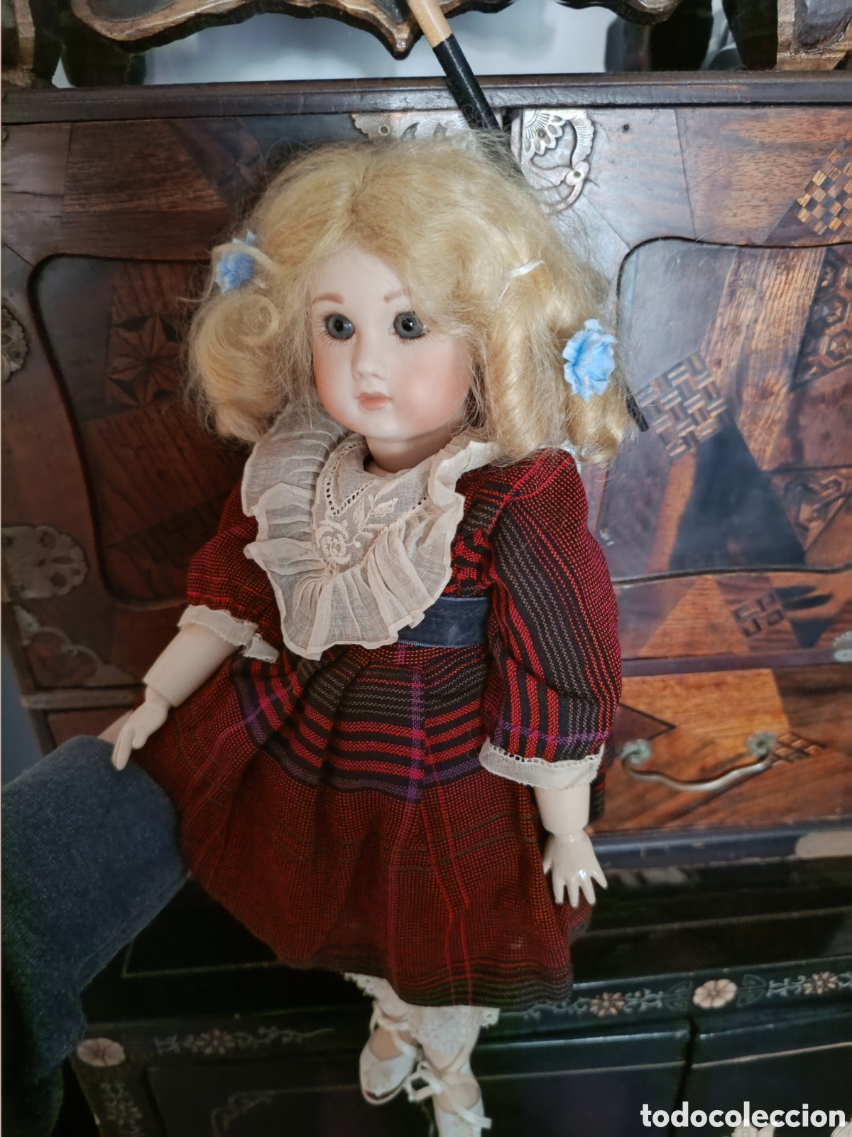 Reediciones mu&ntilde;ecas espa&ntilde;olas: Mu&ntilde;eca porcelana juneau - Foto 3