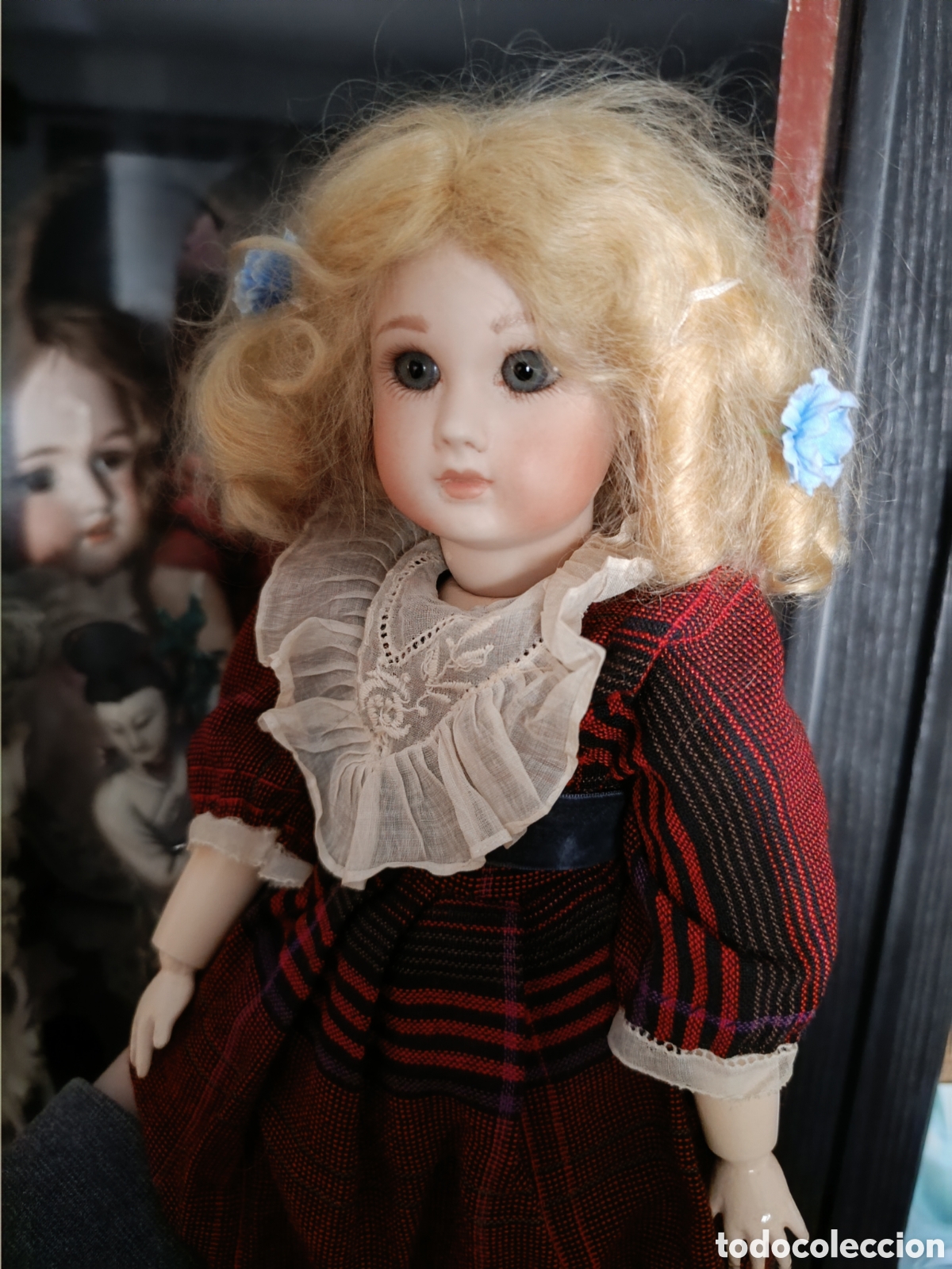Reediciones mu&ntilde;ecas espa&ntilde;olas: Mu&ntilde;eca porcelana juneau - Foto 1