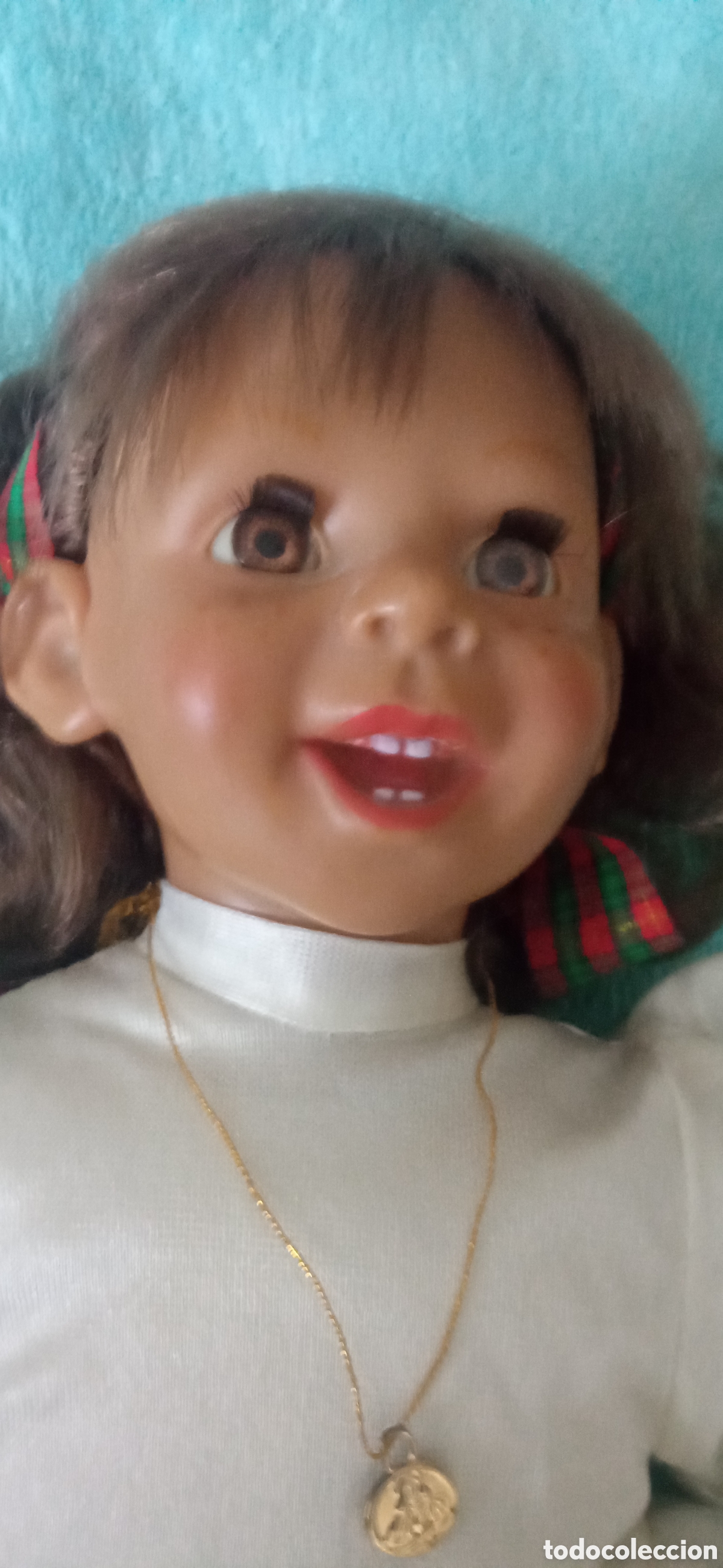 Reediciones mu&ntilde;ecas espa&ntilde;olas: Mu&ntilde;eca vestido comuni&oacute;n - Foto 2