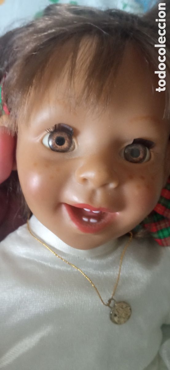 Reediciones mu&ntilde;ecas espa&ntilde;olas: Mu&ntilde;eca vestido comuni&oacute;n - Foto 4