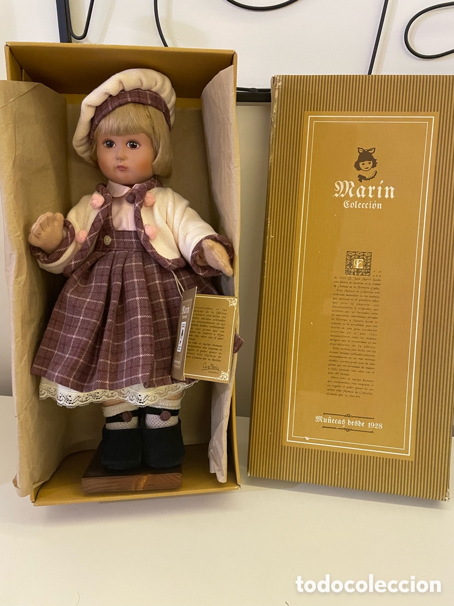 Reediciones mu&ntilde;ecas espa&ntilde;olas: Mu&ntilde;eca Mar&iacute;n de colecci&oacute;n - Foto 1
