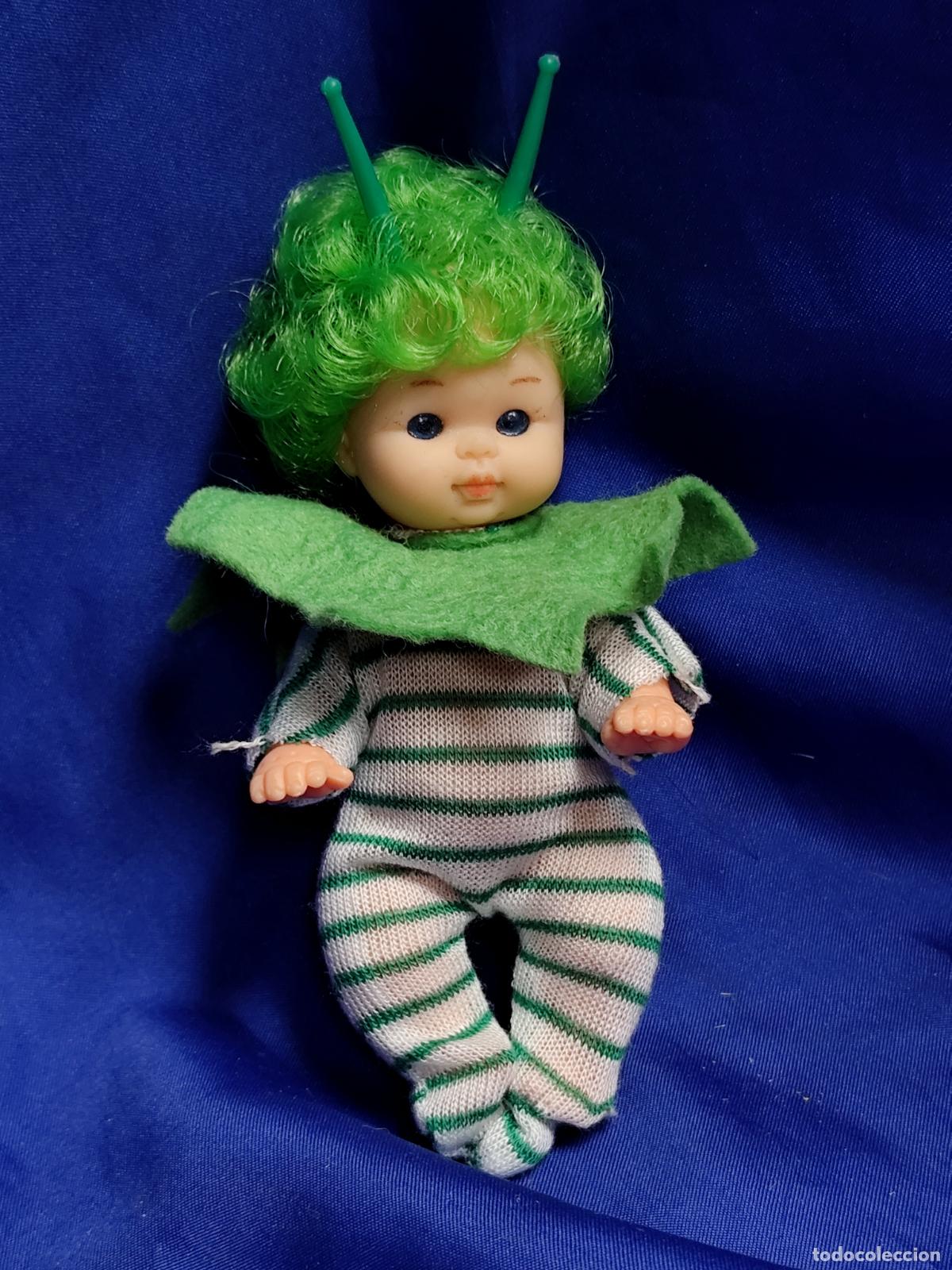 Reediciones mu&ntilde;ecas espa&ntilde;olas: MU&Ntilde;ECO MINI VESTIDO DE ELFO DE BB - Foto 1