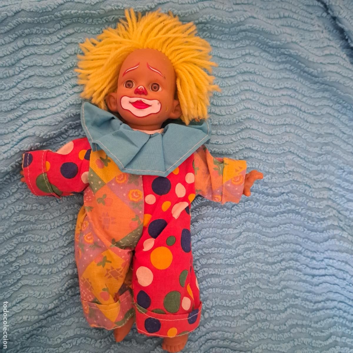 Reediciones mu&ntilde;ecas espa&ntilde;olas: Mu&ntilde;eco bebe payaso PANRE - Foto 1
