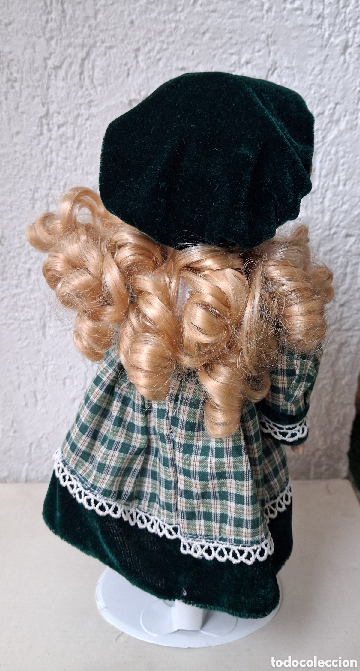 Reediciones mu&ntilde;ecas espa&ntilde;olas: Mu&ntilde;eca de porcelana rubia - Foto 2
