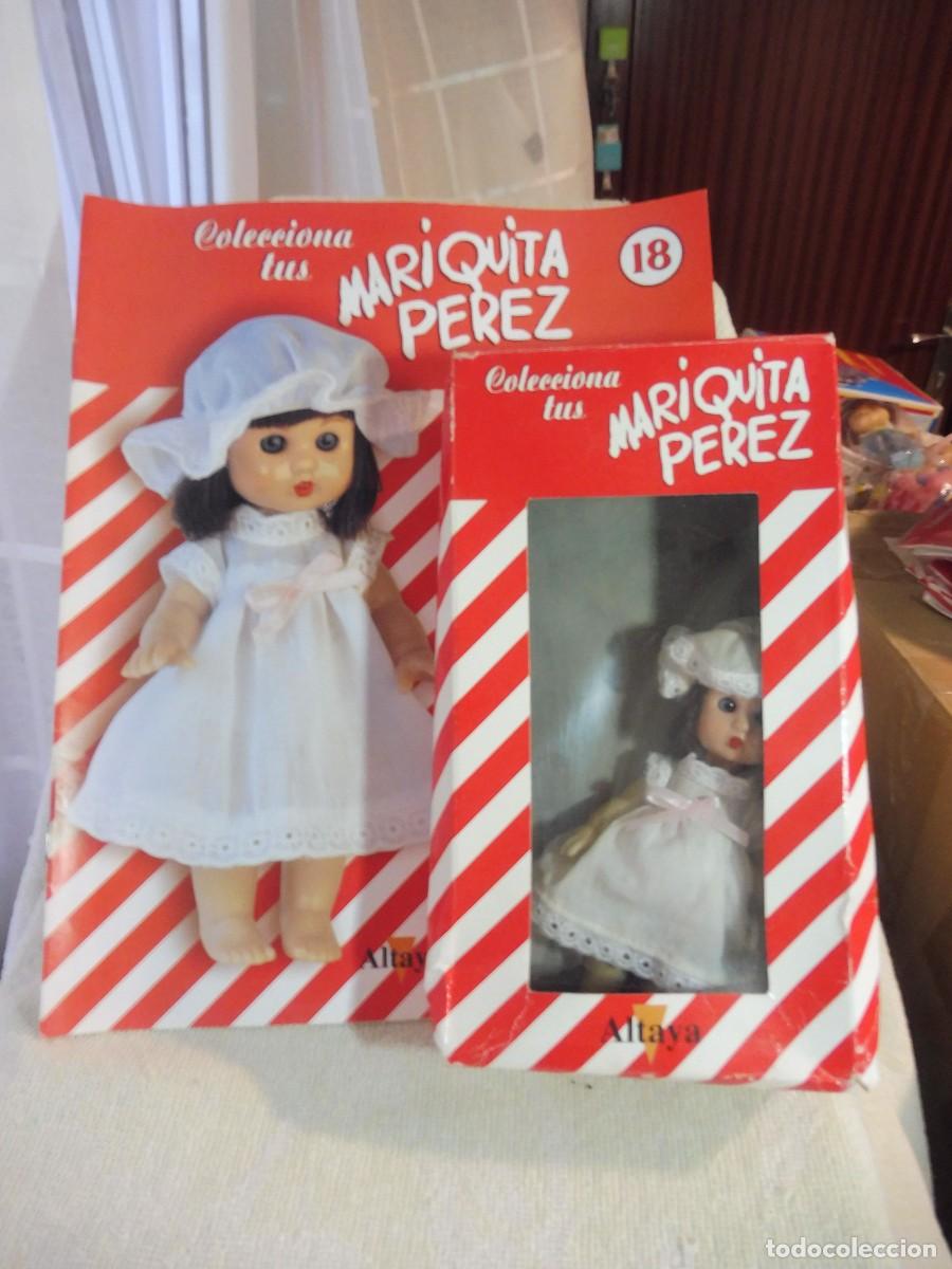 Reediciones Mu&ntilde;ecas Espa&ntilde;olas: Mini Mariquita P&eacute;rez 13,5 cm en caja y fasc&iacute;culo n&ordm; 18, Altaya