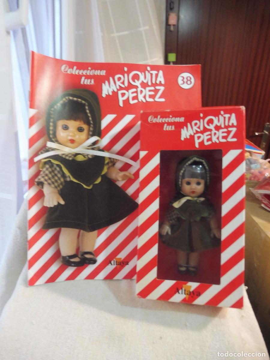 Reediciones Mu&ntilde;ecas Espa&ntilde;olas: Mini Mariquita P&eacute;rez 13,5 cm en caja y fasc&iacute;culo n&ordm; 38, Altaya