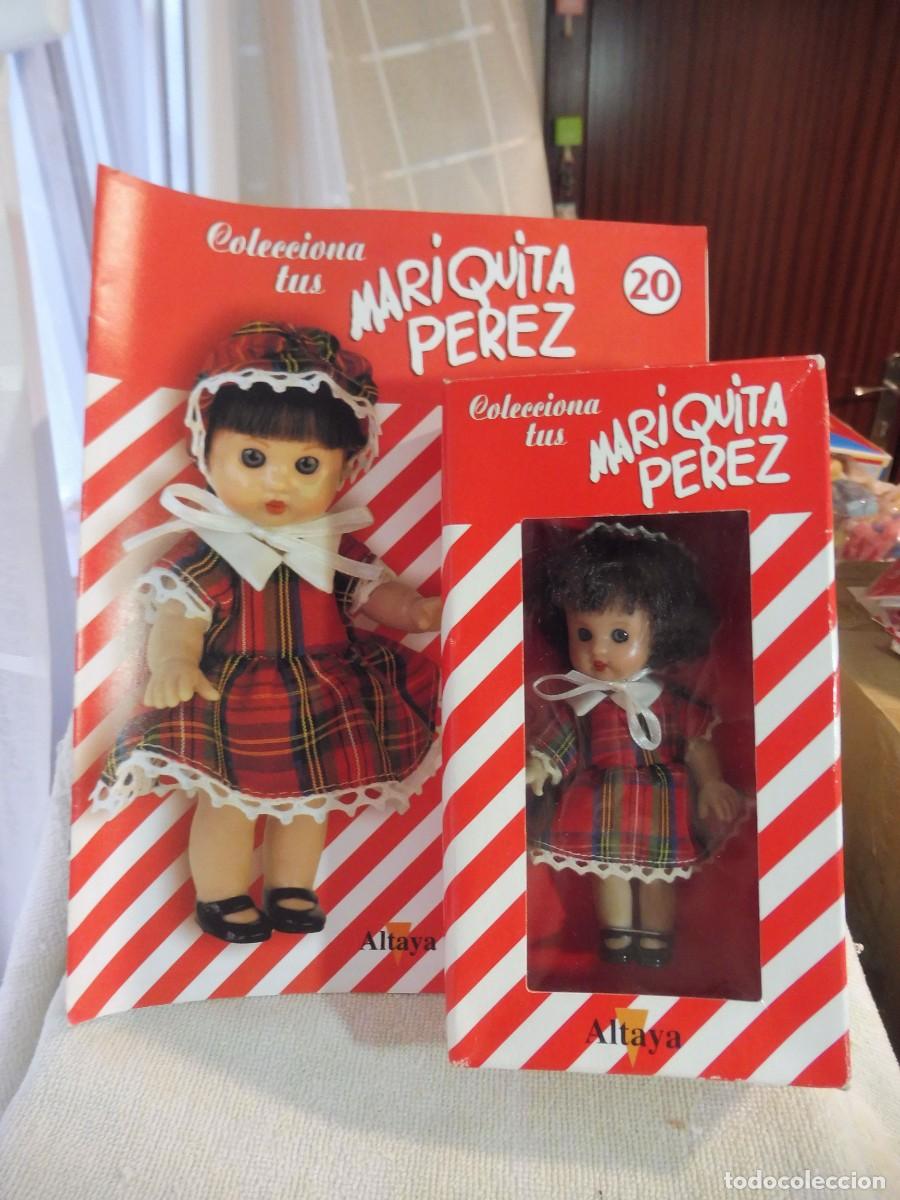 Reediciones Mu&ntilde;ecas Espa&ntilde;olas: Mini Mariquita P&eacute;rez 13,5 cm en caja y fasc&iacute;culo n&ordm; 20, Altaya