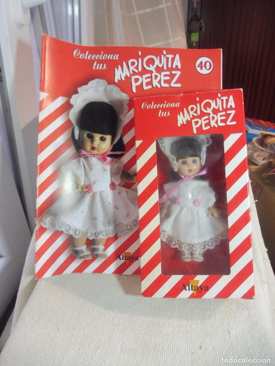 Reediciones Mu&ntilde;ecas Espa&ntilde;olas: Mini Mariquita P&eacute;rez 13,5 cm en caja y fasc&iacute;culo n&ordm; 40, Altaya