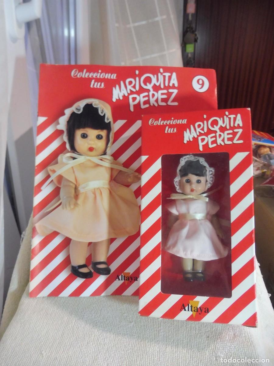 Reediciones Mu&ntilde;ecas Espa&ntilde;olas: Mini Mariquita P&eacute;rez 13,5 cm en caja y fasc&iacute;culo n&ordm; 9, Altaya