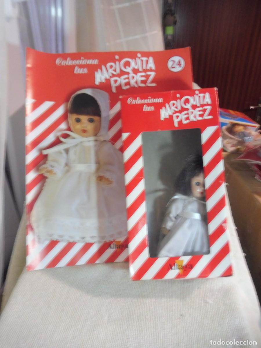 Reediciones Mu&ntilde;ecas Espa&ntilde;olas: Mini Mariquita P&eacute;rez 13,5 cm en caja y fasc&iacute;culo n&ordm; 24, Altaya