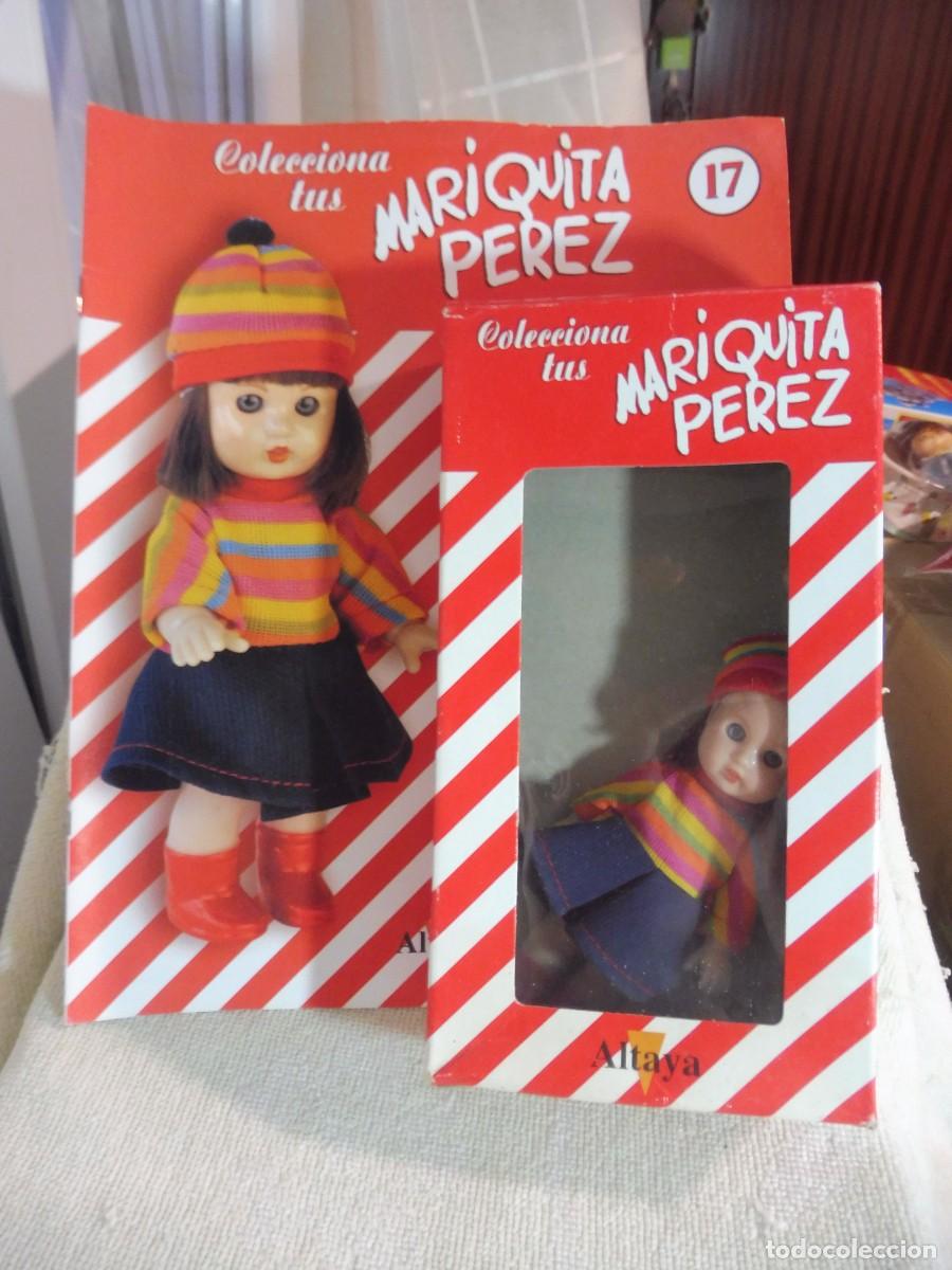 Reediciones Mu&ntilde;ecas Espa&ntilde;olas: Mini Mariquita P&eacute;rez 13,5 cm en caja y fasc&iacute;culo n&ordm; 17, Altaya