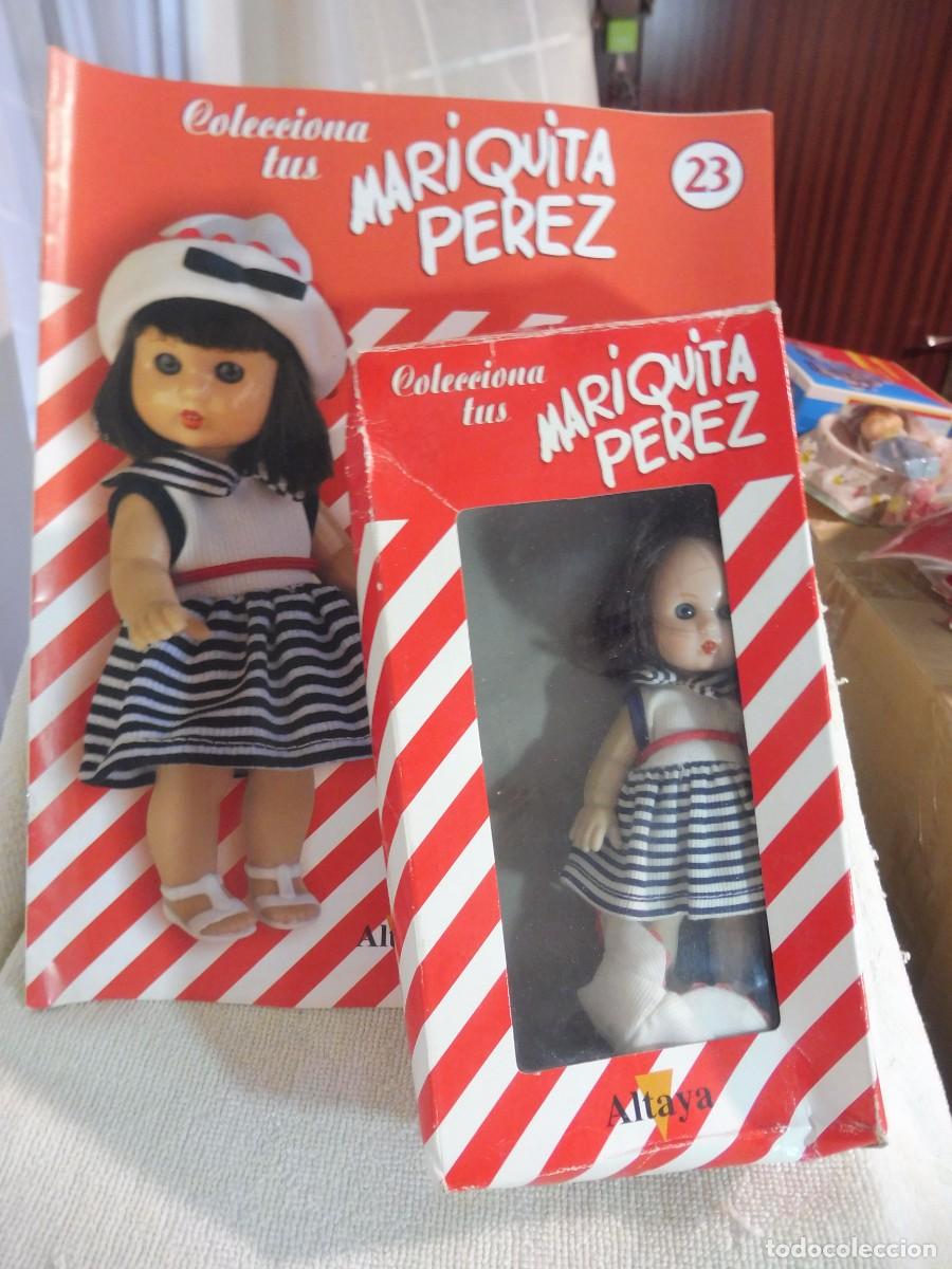 Reediciones Mu&ntilde;ecas Espa&ntilde;olas: Mini Mariquita P&eacute;rez 13,5 cm en caja y fasc&iacute;culo n&ordm; 23, Altaya