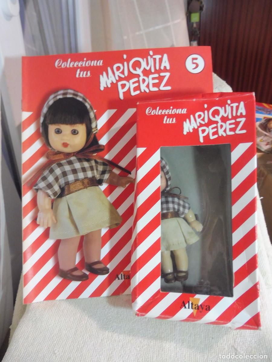 Reediciones Mu&ntilde;ecas Espa&ntilde;olas: Mini Mariquita P&eacute;rez 13,5 cm en caja y fasc&iacute;culo n&ordm; 5, Altaya