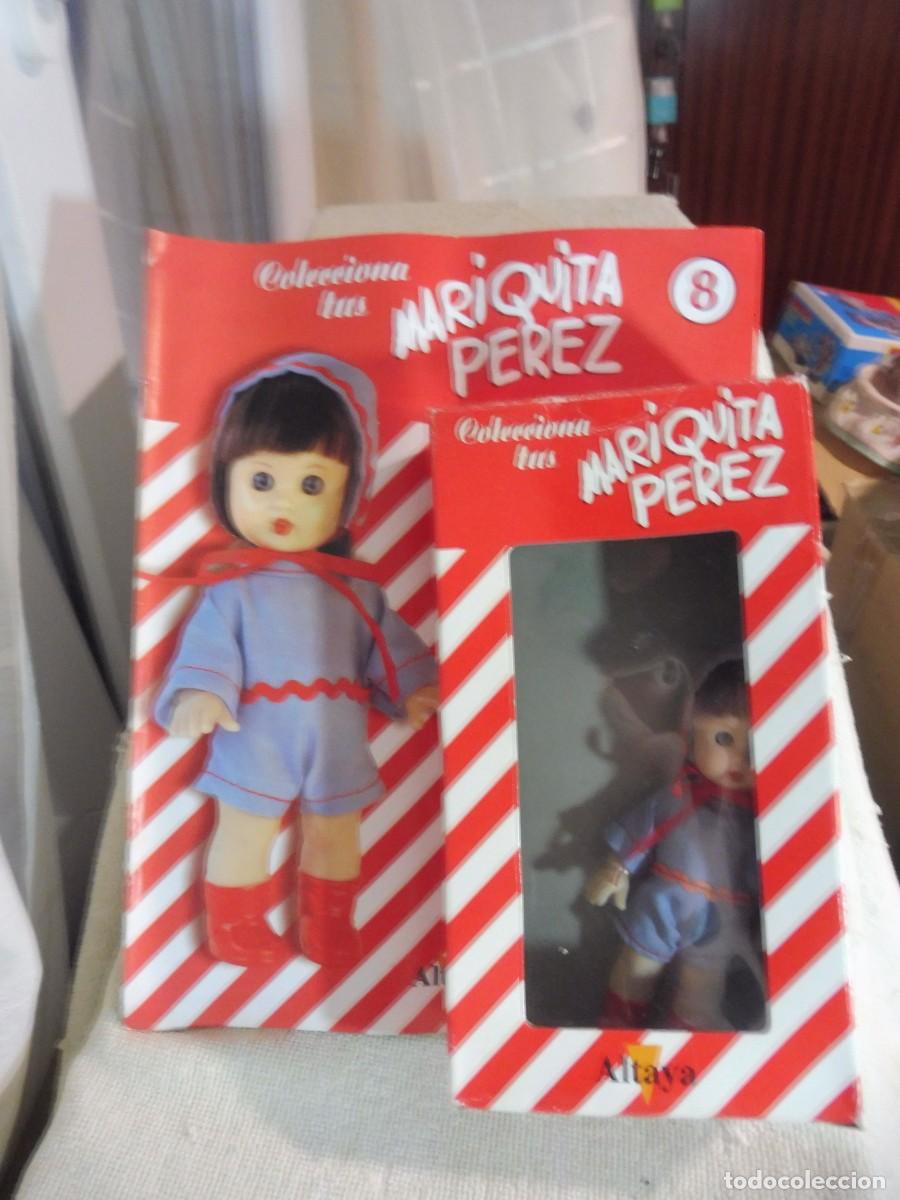 Reediciones Mu&ntilde;ecas Espa&ntilde;olas: Mini Mariquita P&eacute;rez 13,5 cm en caja y fasc&iacute;culo n&ordm; 8, Altaya