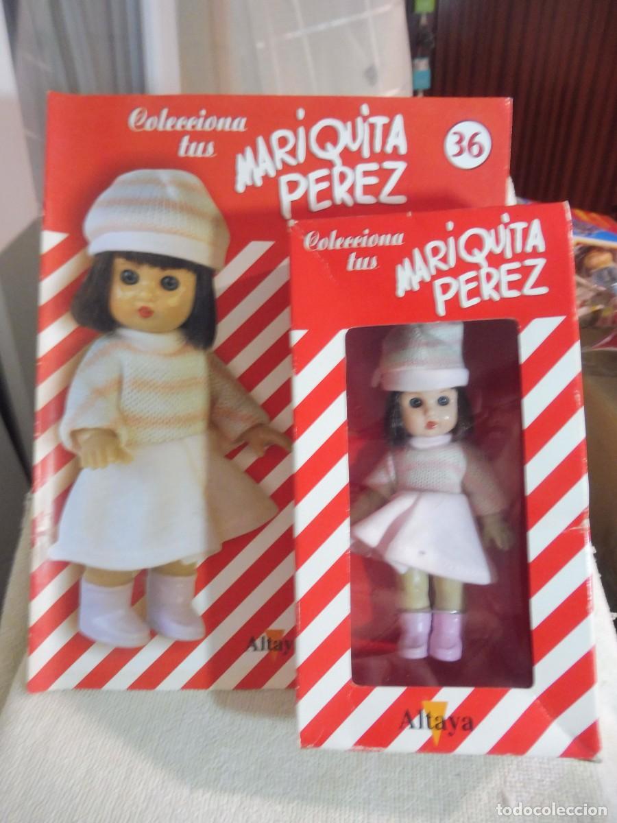 Reediciones Mu&ntilde;ecas Espa&ntilde;olas: Mini Mariquita P&eacute;rez 13,5 cm en caja y fasc&iacute;culo n&ordm; 36, Altaya