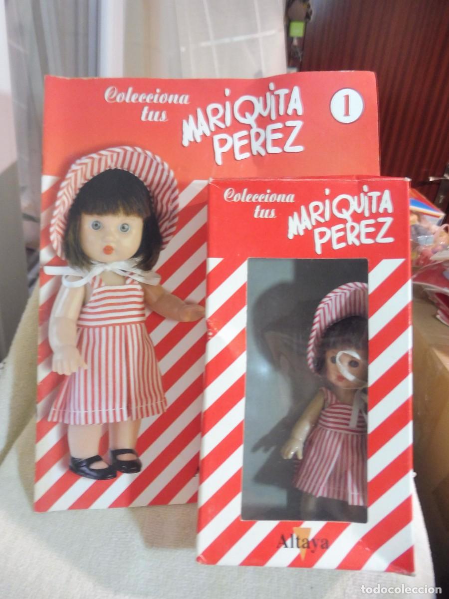Reediciones Mu&ntilde;ecas Espa&ntilde;olas: Mini Mariquita P&eacute;rez 13,5 cm en caja y fasc&iacute;culo n&ordm; 1, Altaya