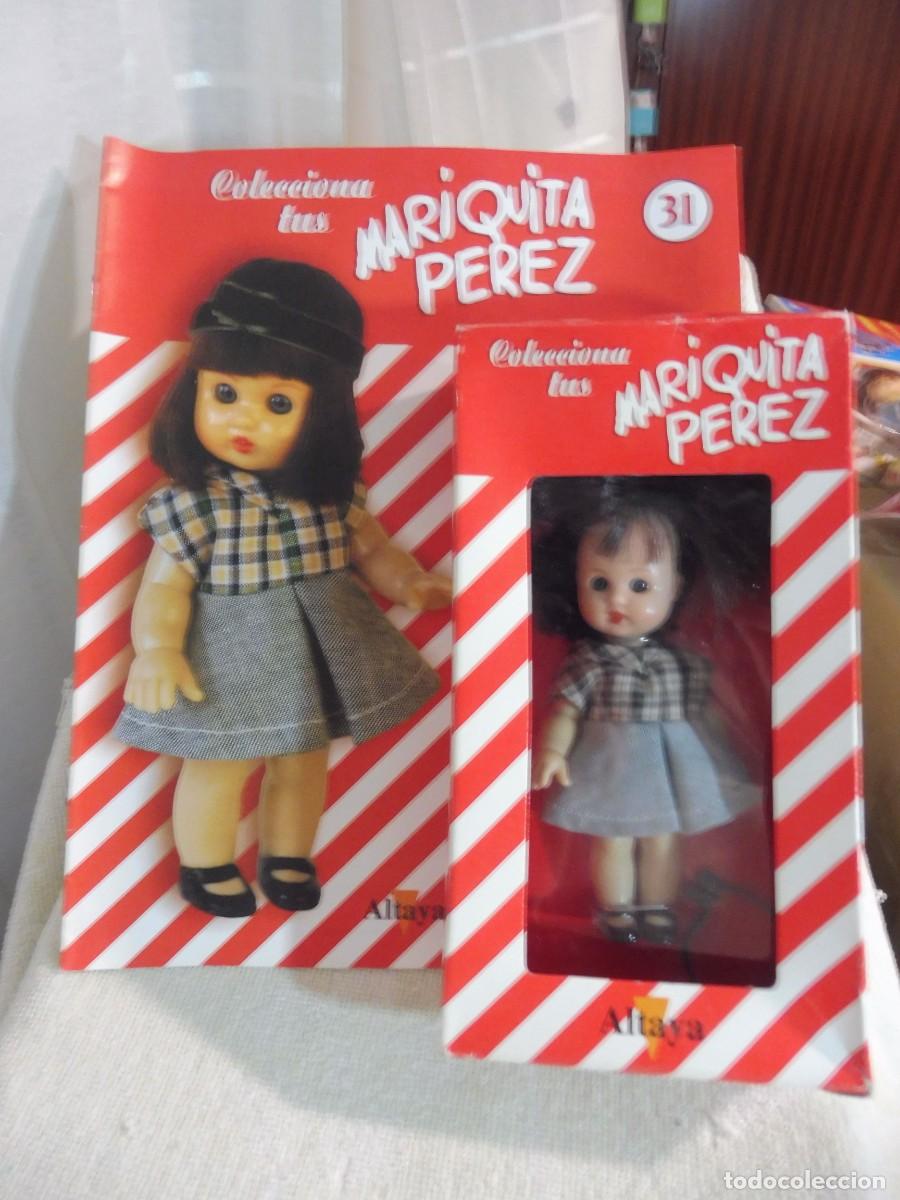 Reediciones Mu&ntilde;ecas Espa&ntilde;olas: Mini Mariquita P&eacute;rez 13,5 cm en caja y fasc&iacute;culo n&ordm; 31, Altaya