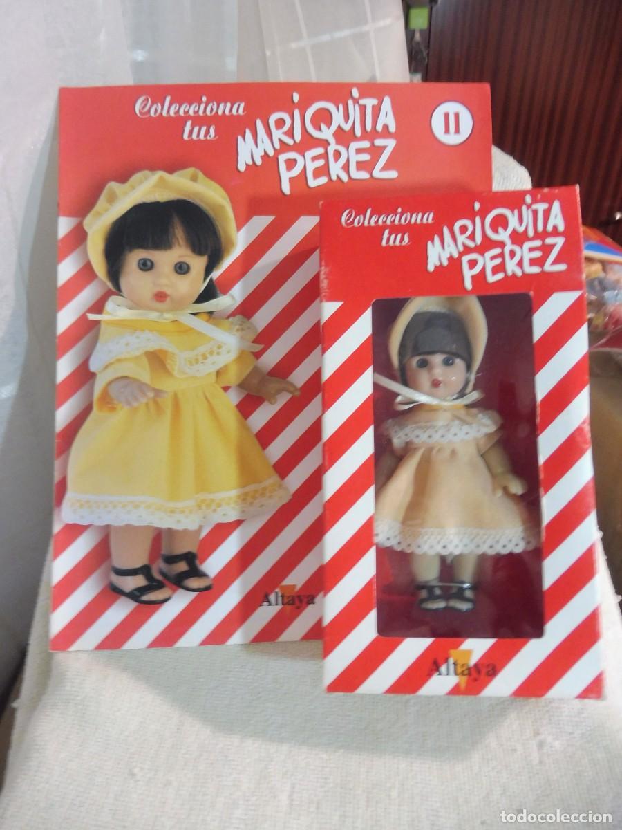 Reediciones Mu&ntilde;ecas Espa&ntilde;olas: Mini Mariquita P&eacute;rez 13,5 cm en caja y fasc&iacute;culo n&ordm; 11, Altaya