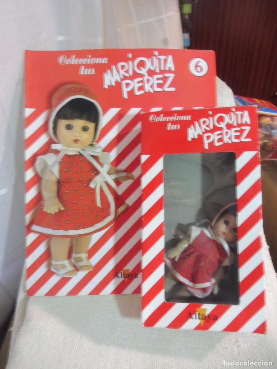 Reediciones Mu&ntilde;ecas Espa&ntilde;olas: Mini Mariquita P&eacute;rez 13,5 cm en caja y fasc&iacute;culo n&ordm; 6, Altaya