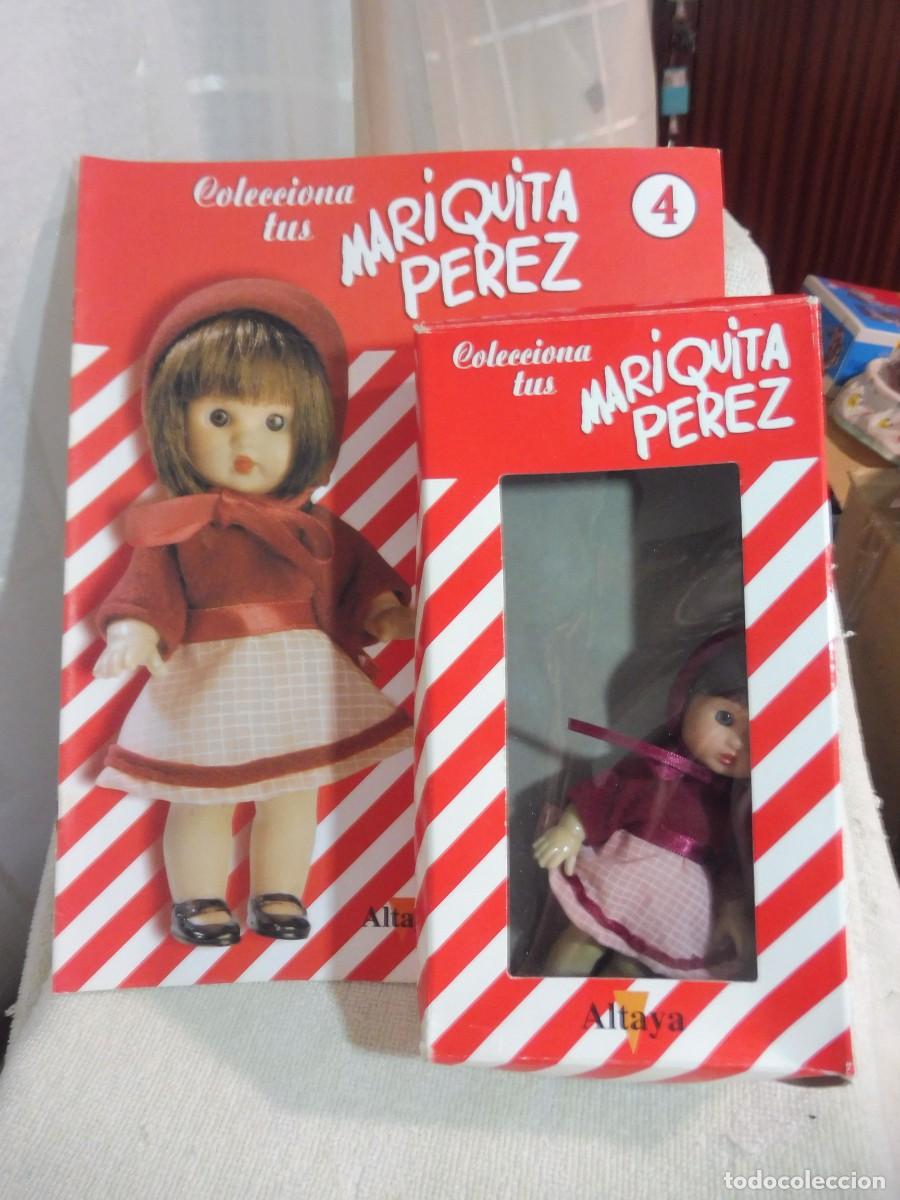 Reediciones Mu&ntilde;ecas Espa&ntilde;olas: Mini Mariquita P&eacute;rez 13,5 cm en caja y fasc&iacute;culo n&ordm; 4, Altaya