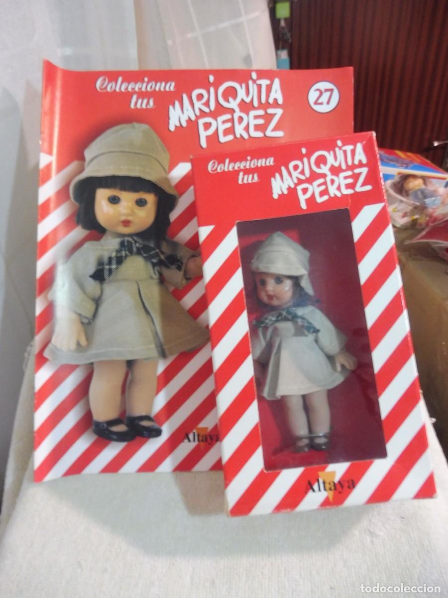 Reediciones Mu&ntilde;ecas Espa&ntilde;olas: Mini Mariquita P&eacute;rez 13,5 cm en caja y fasc&iacute;culo n&ordm; 27, Altaya