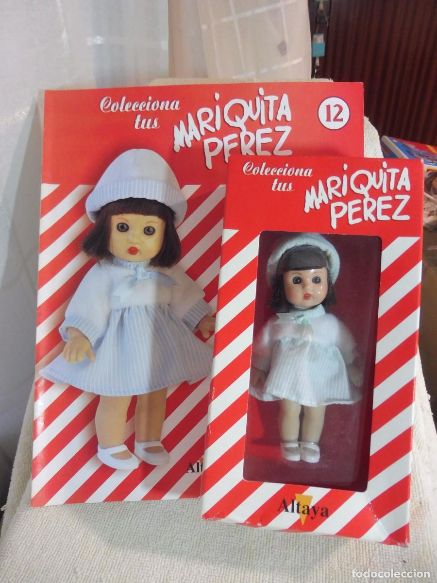 Reediciones Mu&ntilde;ecas Espa&ntilde;olas: Mini Mariquita P&eacute;rez 13,5 cm en caja y fasc&iacute;culo n&ordm; 12, Altaya