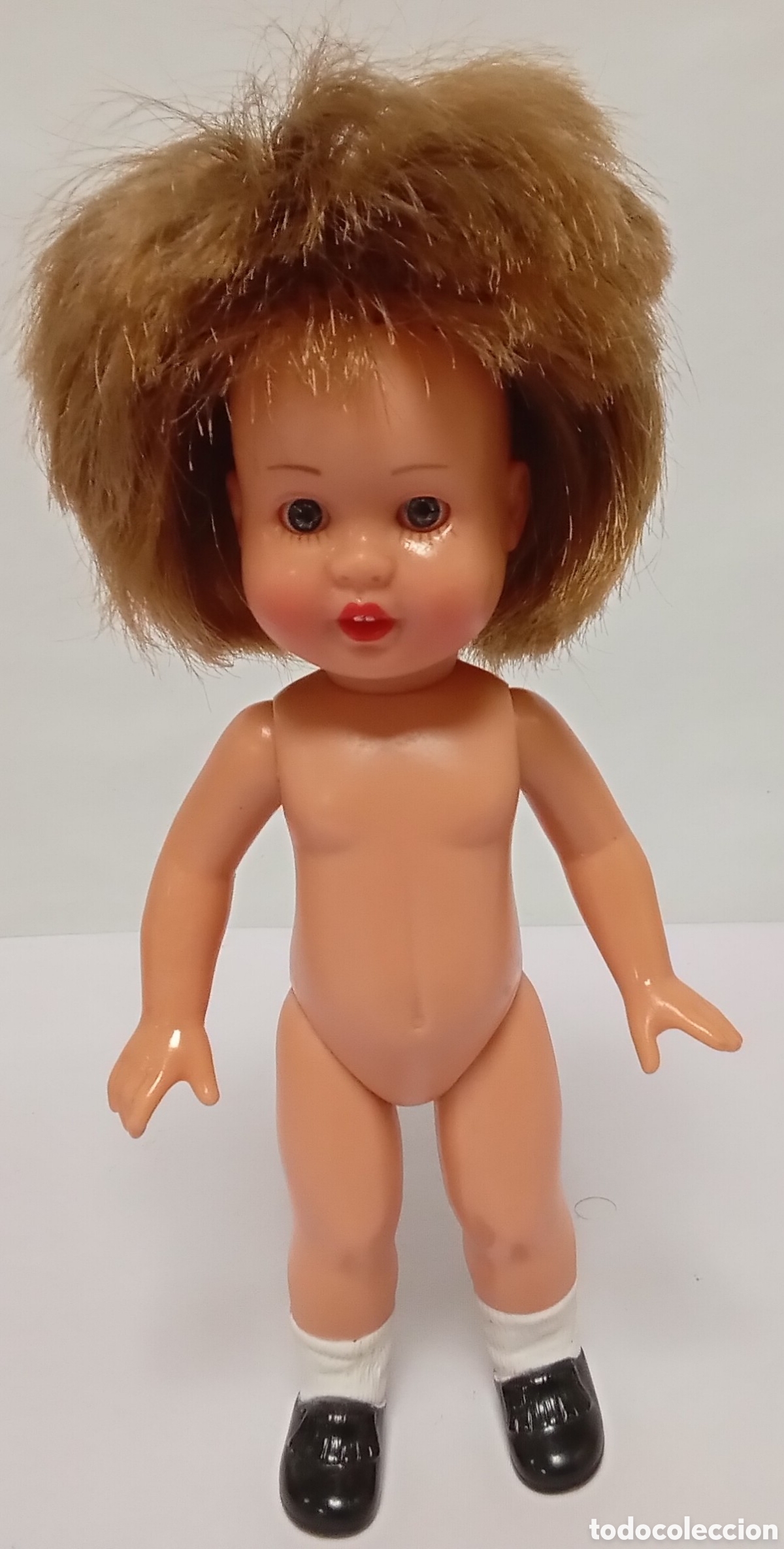 Reediciones mu&ntilde;ecas espa&ntilde;olas: Mu&ntilde;eca Mariquita P&eacute;rez 20 CM sin ropa Altaya