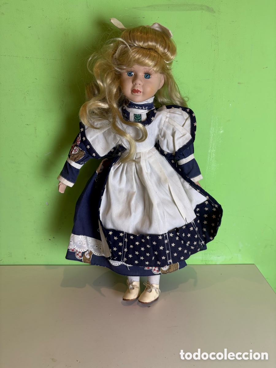 Reediciones mu&ntilde;ecas espa&ntilde;olas: Mu&ntilde;eca de colecci&oacute;n con vestido original &ndash; ver medidas en fotograf&iacute;as