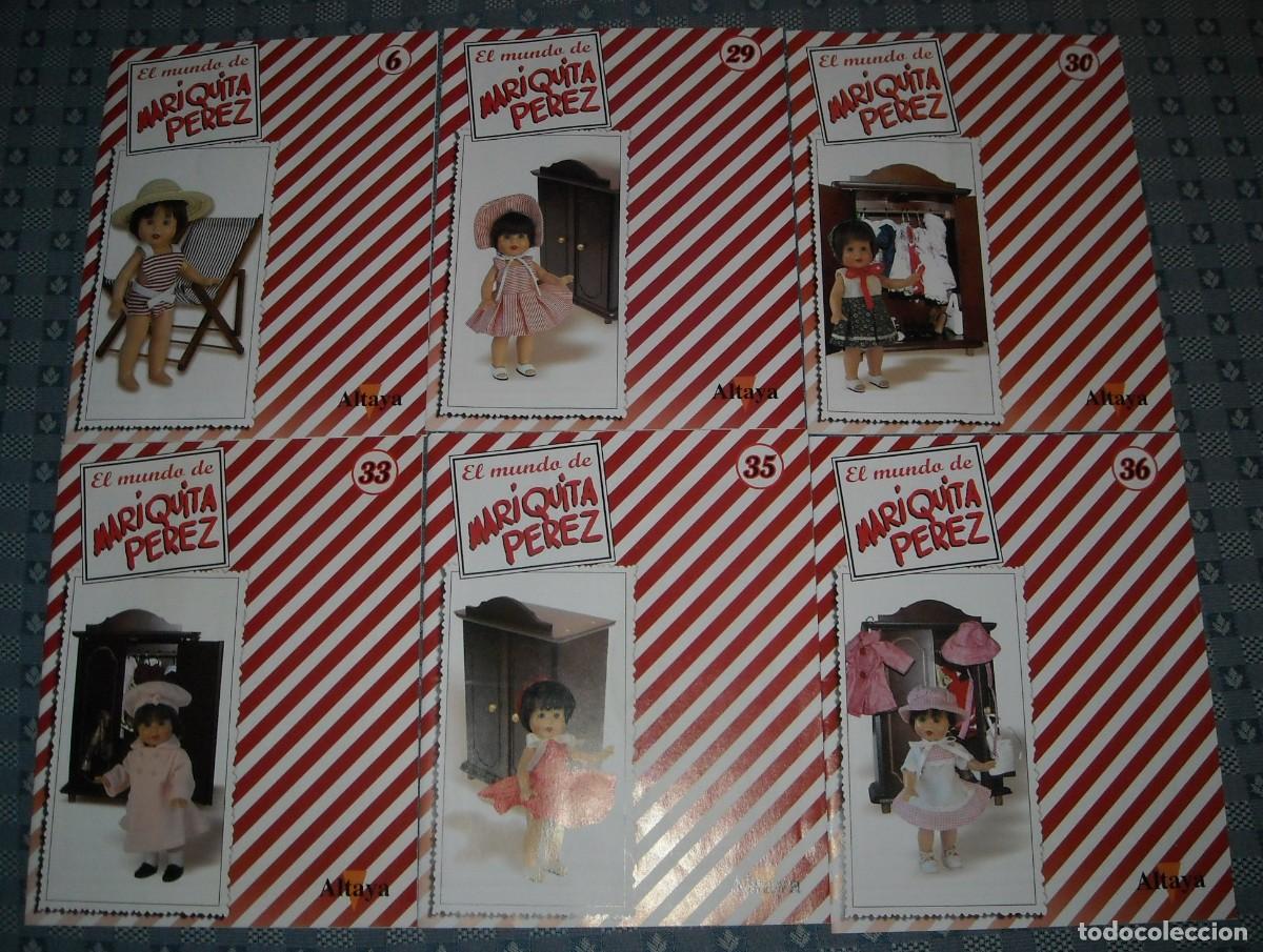 Reeditions Spanish Doll: EL MUNDO DE MARIQUITA PEREZ, FASC&Iacute;CULOS 6, 29, 30, 33, 35, 36, ALTAYA (PRECIO UNIDAD)