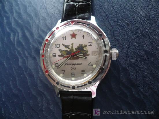 Relojes autom&aacute;ticos: EJERCITO CCCP - COMANDANTE - INFANTERIA - ORIGINAL NUEVO - Foto 1
