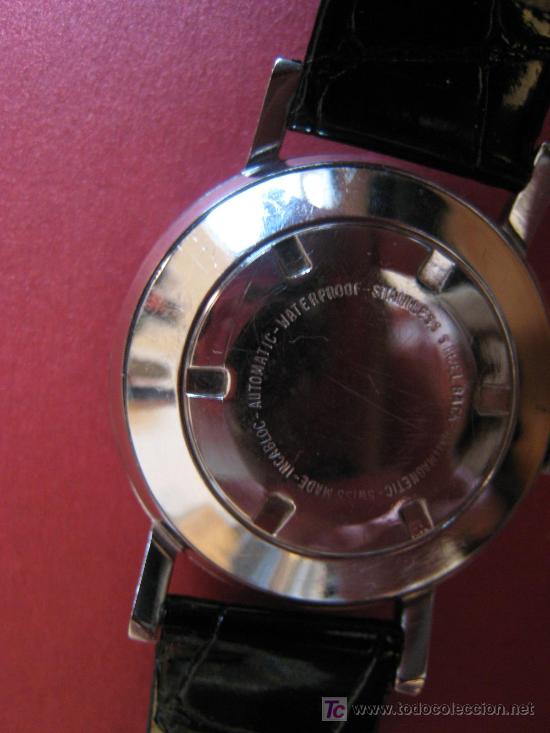 Relojes autom&aacute;ticos: Reloj SUIZO -VANROY- AUTOMATICO 25 rubies -ORIGINAL- - Foto 3
