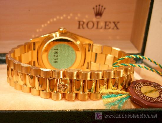 Rolex Day Date Banado De Oro Esfera Negra Vendido En Venta Directa 9168315