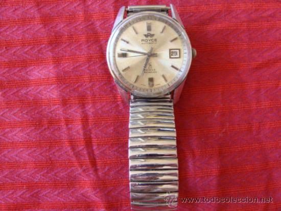 Reloj royce automatic, 25 rubis incabloc swiss - Vendu en vente directe -  32046578