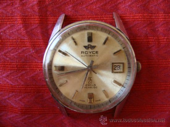 Reloj royce automatic, 25 rubis incabloc swiss - Vendu en vente directe -  32046578