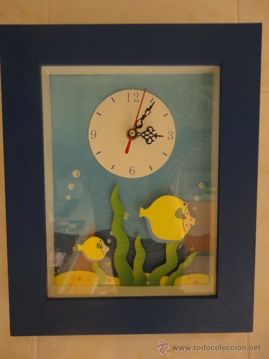Relojes autom&aacute;ticos: Reloj de pared infantil - Foto 1