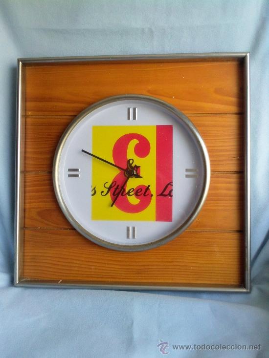 Relojes autom&aacute;ticos: Reloj publicitario J&B  mide 35x35 cms - Foto 1