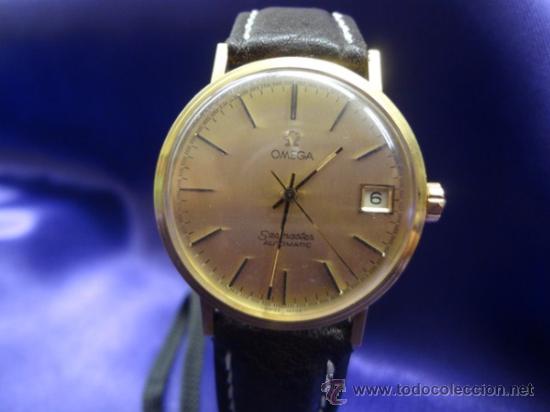 Omega Seamaster Oro Anni 70.Omega Seamaster Automatico De Oro Macizo De 18k Sold At Auction 38358643